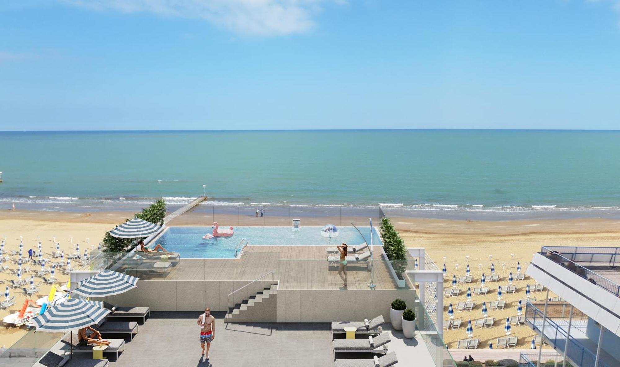 Victoria Frontemare Beach & Spa Hotel Jesolo Luaran gambar
